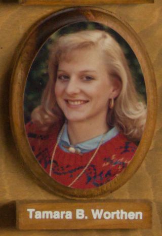 Psi Chapter Composite Detail, Tamara B. Worthen, 1990-1991