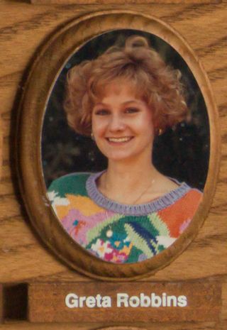 Psi Chapter Composite Detail, Greta Robbins, 1989-1990