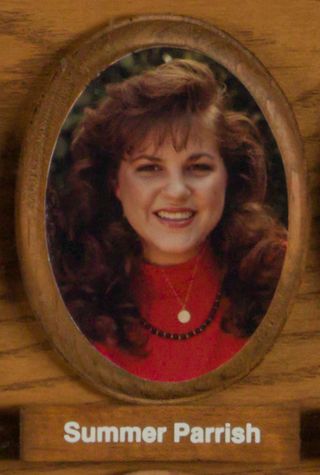 Psi Chapter Composite Detail, Summer Parish, 1989-1990