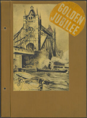Bertha Deniston Cunningham Scrapbook, 1935 Golden Jubilee