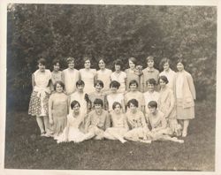 Members of the Beta Eta chapter (Florida State University) ca. 1928-29 Photograph