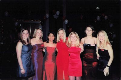 Alpha Upsilon (University of Alabama) members, ca. 2000, photograph