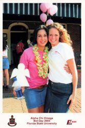 Beta Eta (Florida State University) Bid Day 2003, photograph