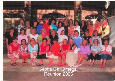 Gamma Upsilon (University of Houston) reunion, 2005, photograph