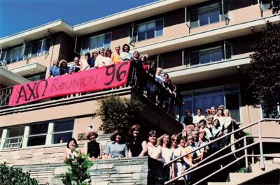 Pi (University of California, Berkeley) alumnae reunion, 1996, photograph