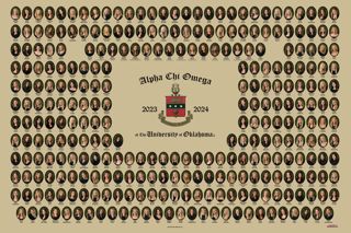 Psi Chapter Composite Photograph, 2023-2024