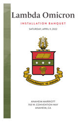 Lambda Omicron (Chapman University) installation program