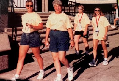 2000 National Convention Walk Against Domestic Violence, photograph