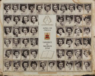 Theta Chapter Composite Photograph, 1950