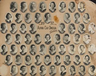 Theta Chapter Composite Photograph, 1957