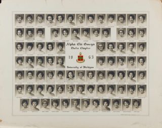 Theta Chapter Composite Photograph, 1963