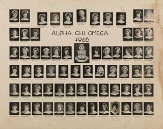 Theta Chapter Composite Photograph, 1965