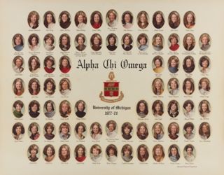 Theta Chapter Composite Photograph, 1977-1978