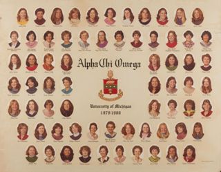 Theta Chapter Composite Photograph, 1979-1980