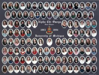 Theta Chapter Composite Photograph, 1993-1994