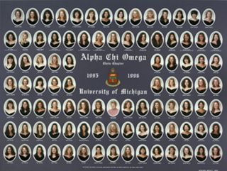 Theta Chapter Composite Photograph, 1995-1996