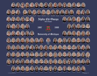 Theta Chapter Composite Photograph, 2007-2008