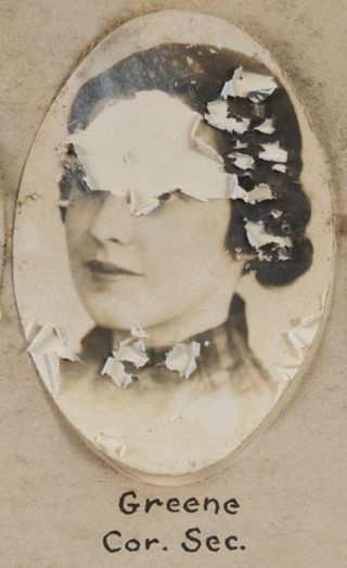 Theta Chapter Composite Detail, Greene, 1935