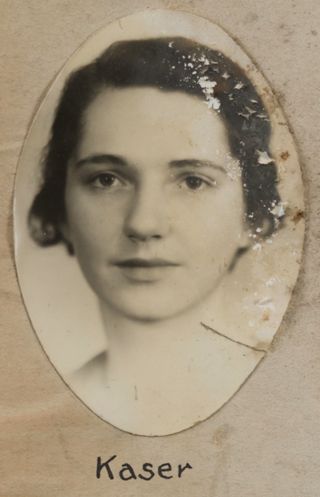 Theta Chapter Composite Detail, Kaser, 1935