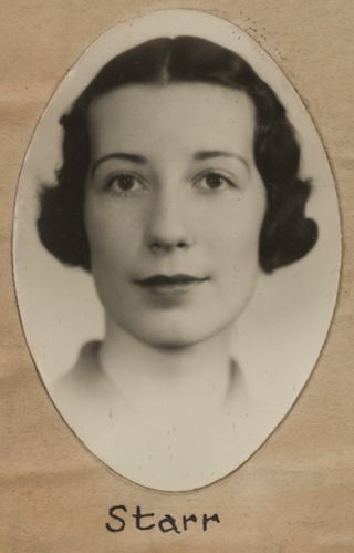 Theta Chapter Composite Detail, Starr, 1935