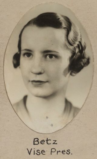 Theta Chapter Composite Detail, Betz, 1935