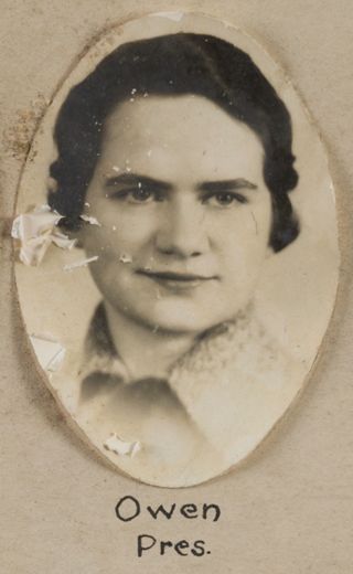 Theta Chapter Composite Detail, Owen, 1935