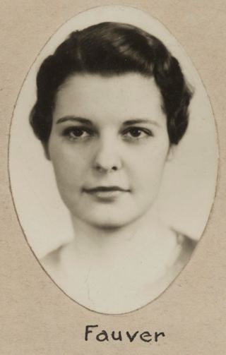 Theta Chapter Composite Detail, Fauver, 1935