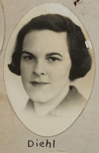 Theta Chapter Composite Detail, Diehl, 1935