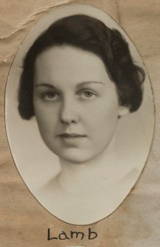 Theta Chapter Composite Detail, Lamb, 1935