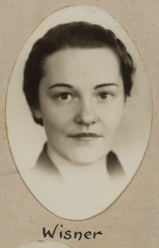 Theta Chapter Composite Detail, Wisner, 1935