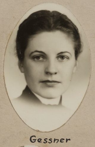 Theta Chapter Composite Detail, Gessner, 1935