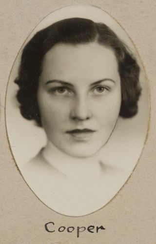 Theta Chapter Composite Detail, Cooper, 1935