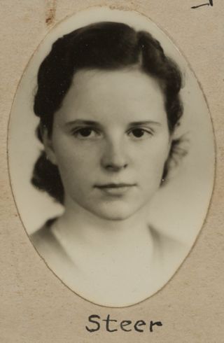 Theta Chapter Composite Detail, Steer, 1935