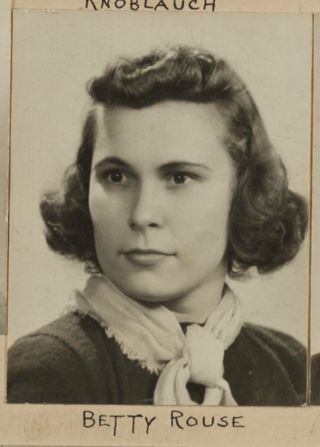 Theta Chapter Composite Detail, Betty Rouse, 1939