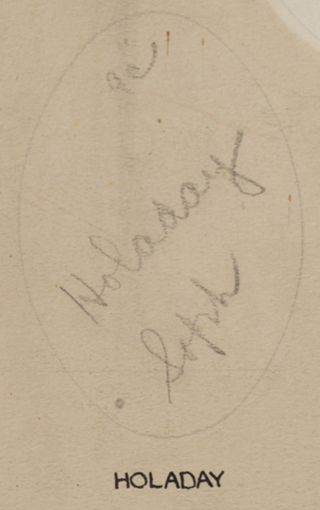 Theta Chapter Composite Detail, Holaday, 1940