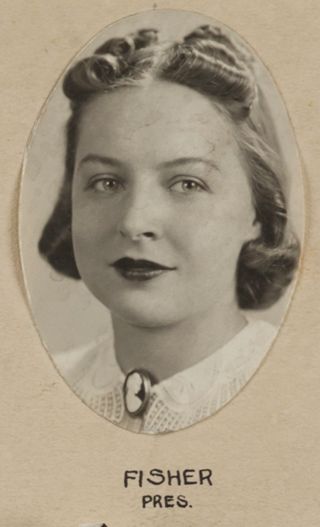 Theta Chapter Composite Detail, Fisher, 1940