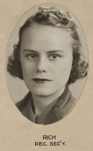 Theta Chapter Composite Detail, Rich, 1940