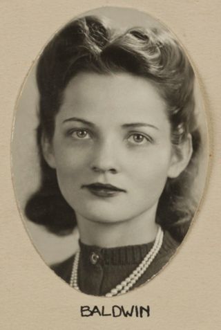 Theta Chapter Composite Detail, Baldwin, 1940