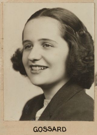 Theta Chapter Composite Detail, Gossard, 1941