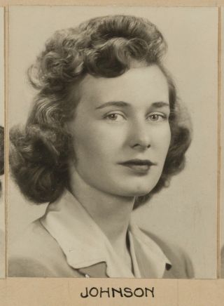 Theta Chapter Composite Detail, Johnson, 1941