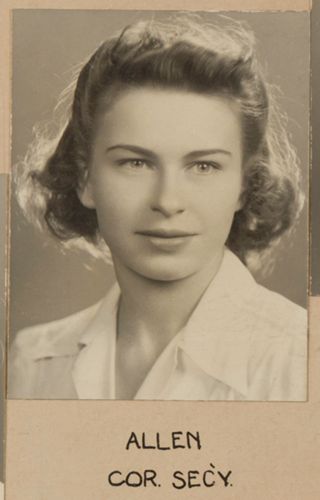 Theta Chapter Composite Detail, Allen, 1942