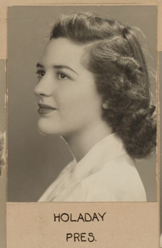 Theta Chapter Composite Detail, Holaday, 1942