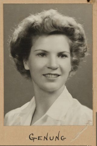 Theta Chapter Composite Detail, Genung, 1943