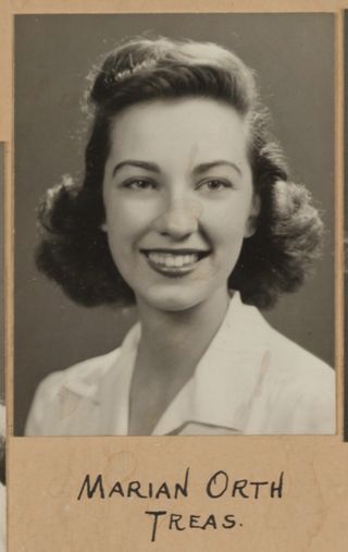 Theta Chapter Composite Detail, Marian Orth, 1943