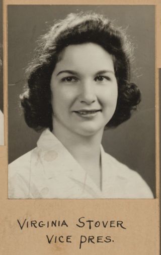 Theta Chapter Composite Detail, Virginia Stover, 1943