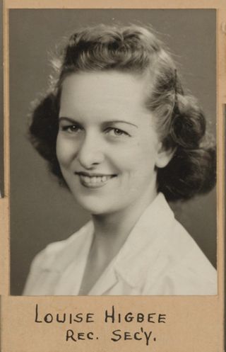 Theta Chapter Composite Detail, Louise Higbee, 1943