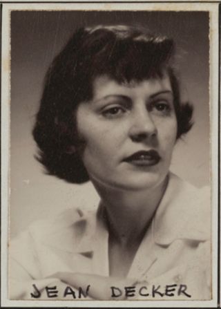 Theta Chapter Composite Detail, Jean Decker, 1950