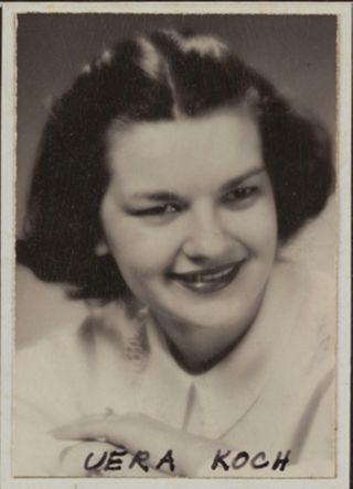 Theta Chapter Composite Detail, Vera Koch, 1950