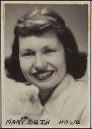 Theta Chapter Composite Detail, Mary Beth Howe, 1950