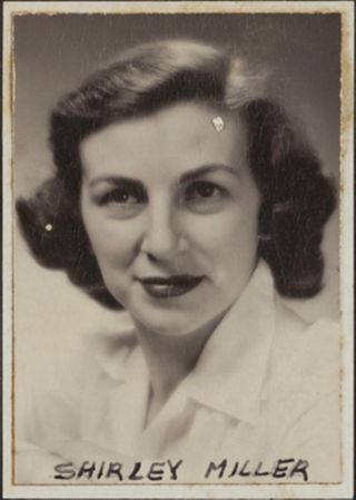 Theta Chapter Composite Detail, Shirley Miller, 1950